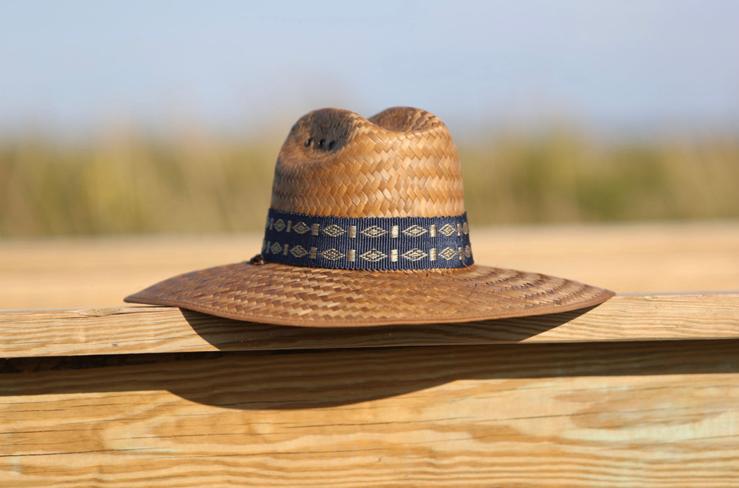 Navy And Gold Triangle Band